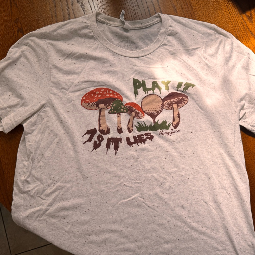 Swing Juice Golf & Mushroom T-Shirt - Large